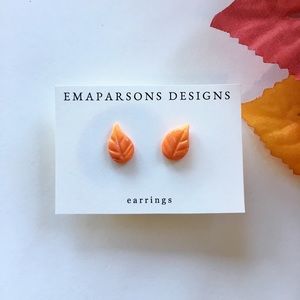 Leaf Earrings 🍂